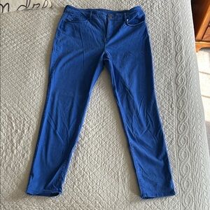 Chico's Bright Royal Blue Skinny Jeans